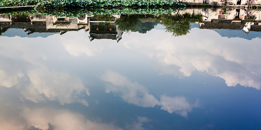 宏村的水，徽菜的盐（图ZMTk2NDg2NDg=） - 风光摄影 - 站酷设计师达尔达尼洋原创素材 - 站酷ZCOOL