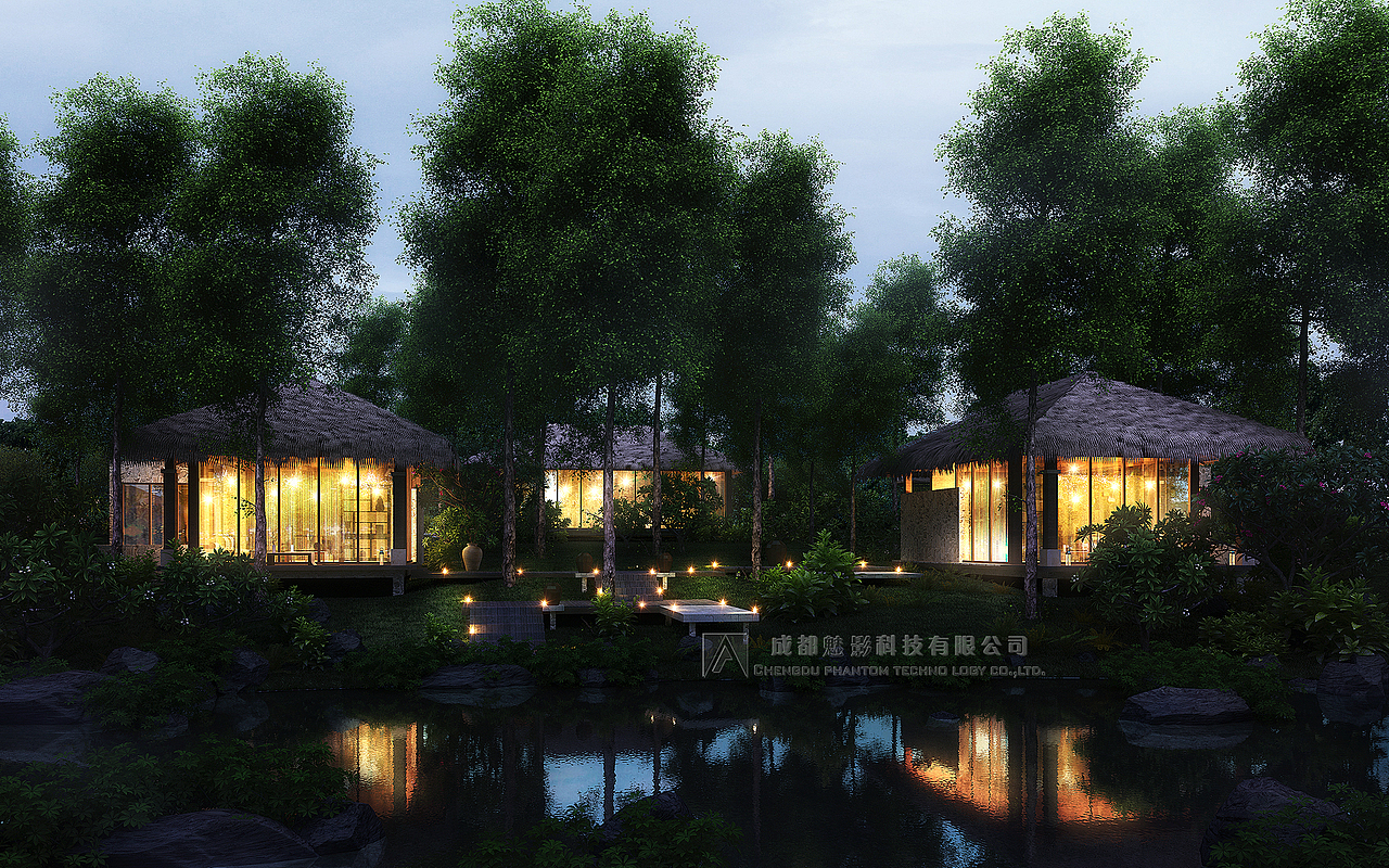 成都魅影--(建筑效果图表现)（图ZODk1MTMwMjQ=） - 建筑/空间 - 站酷设计师叼香烟的狼原创素材 - 站酷ZCOOL