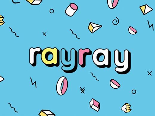 rayray几何元素文字动效