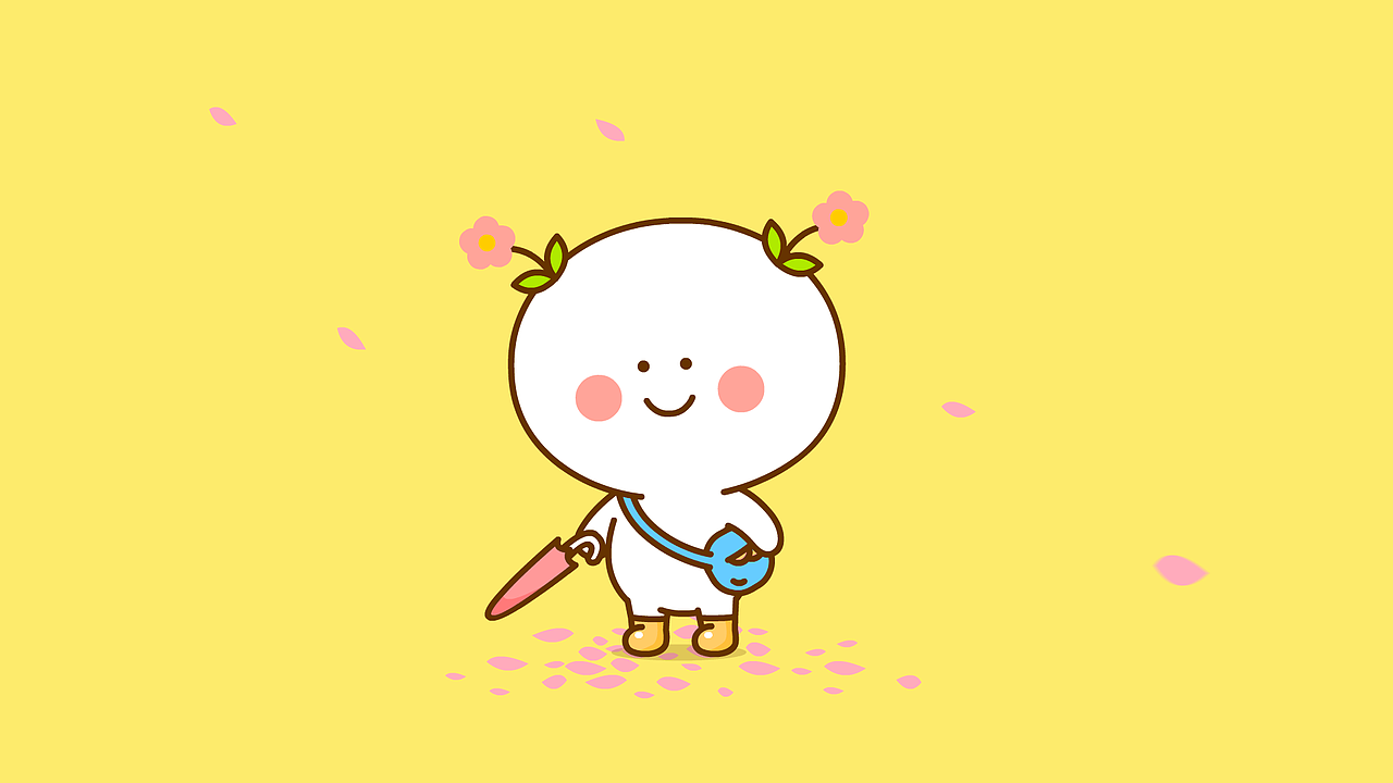 桃小仙 二花 动漫卡通 pc电脑桌面壁纸头像大合集