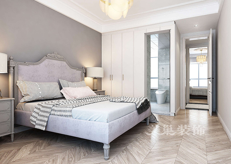 现代主卧效果图