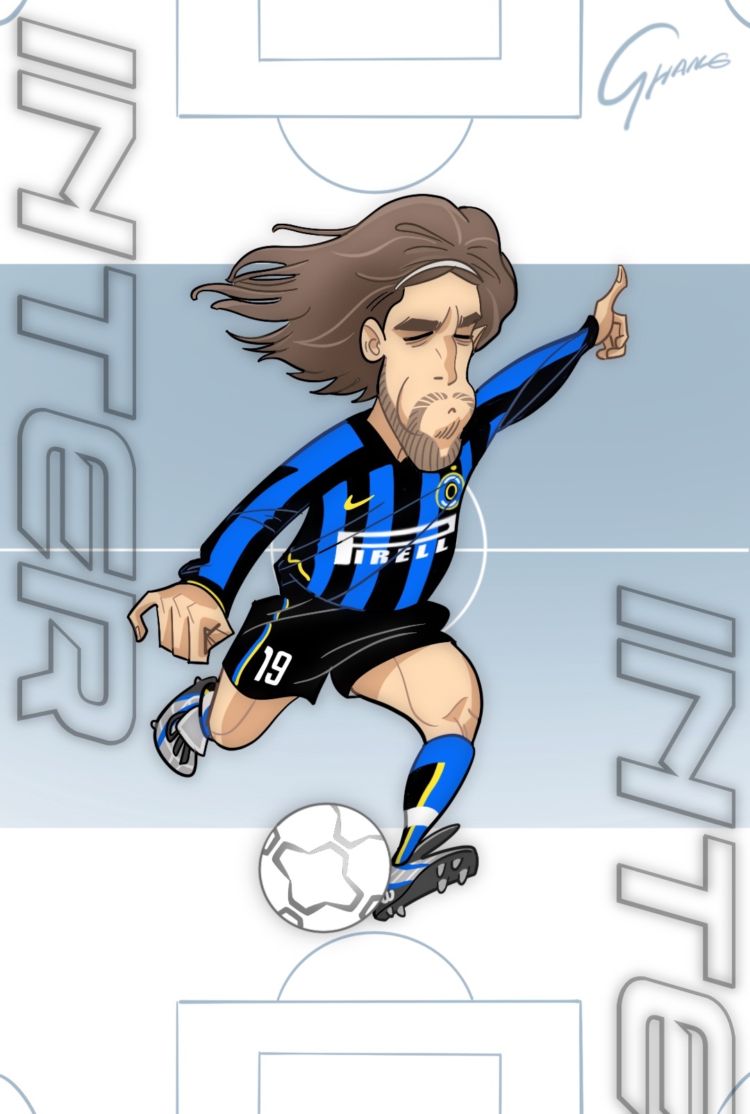 战神巴蒂斯图塔球星卡设计