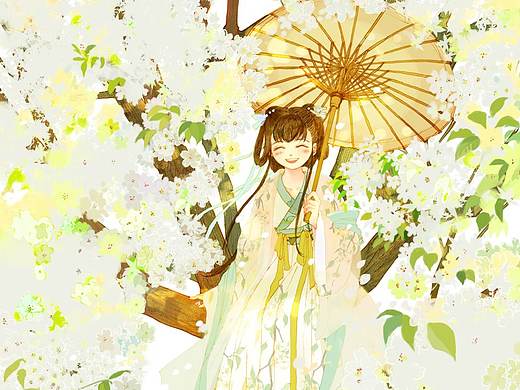花影里