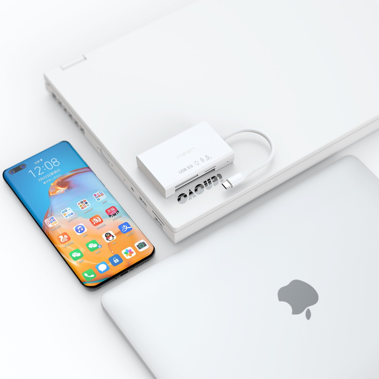 一款白色读卡器（图ZMjE4NTI3NDY4） - 产品 - 站酷设计师常世之虫原创素材 - 站酷ZCOOL