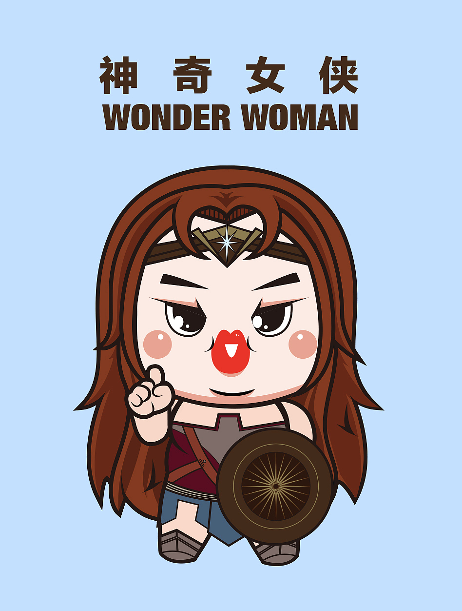q版神奇女侠