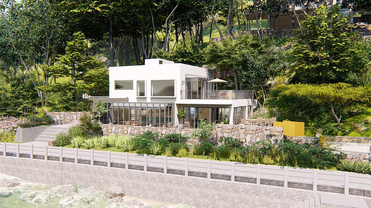 宁波象山"海上牧心"度假民宿建筑改造工程（图ZMTI4MjA2MzQ0） - 景观设计 - 站酷设计师游鱼pursue原创素材 - 站酷ZCOOL