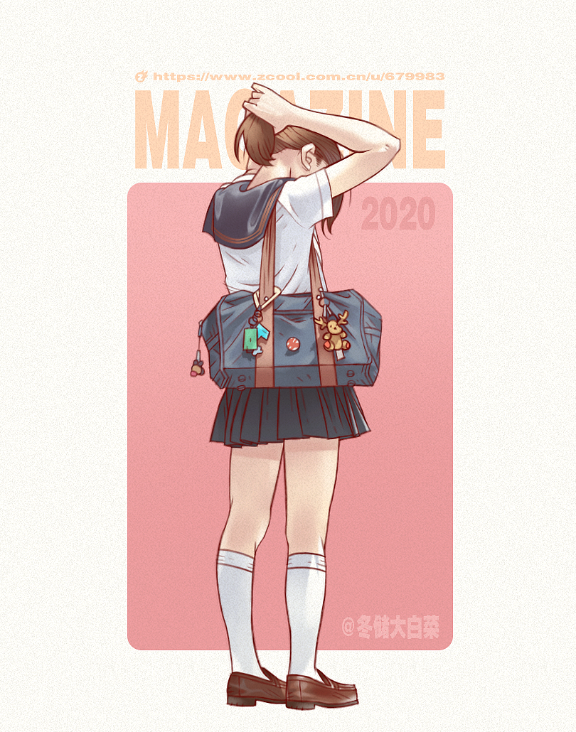 2020-基础练习-画照片-MAGAZINE（图ZMjA5MDM5NDA0） - 创作习作 - 站酷设计师冬储大白菜原创素材 - 站酷ZCOOL