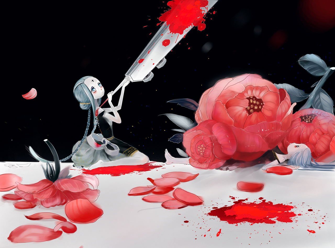 插画练习（图ZNTc2Mzk4NTY=） - 艺术插画 - 站酷设计师茶树菇1990原创素材 - 站酷ZCOOL