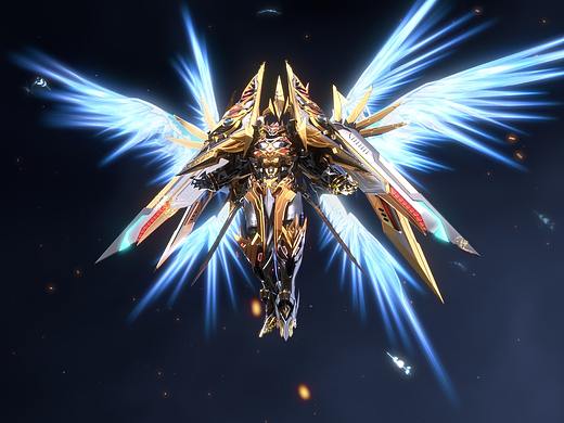 QQ飞车 x 卡扑 | 2021年全新T3机甲女武神CG