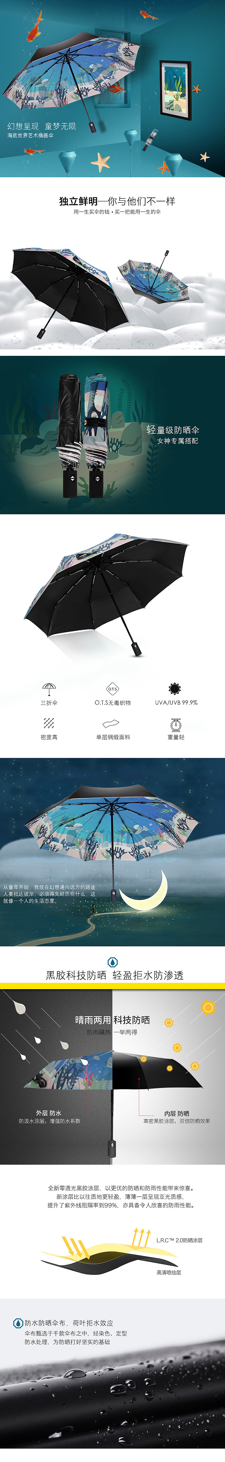 雨伞详情页（图ZODEyMjQ1MDQ=） - 电商 - 站酷设计师AreMy原创素材 - 站酷ZCOOL