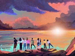 时光更迭 人来人往