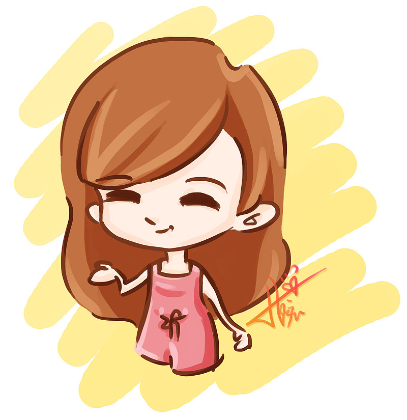 为小伙伴们画的卡通形象