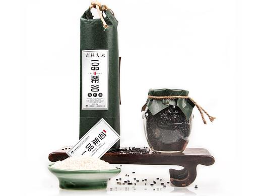 一品希谷大米品牌设计包装设计