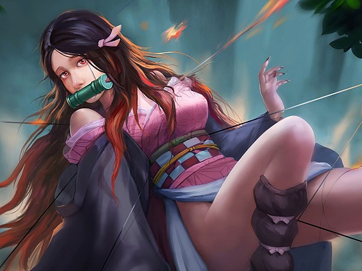 鬼灭之刃原画蝴蝶忍