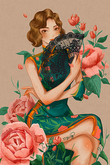 2020 illustration collections（图ZMjM4NjcyOTI4） - 创作习作 - 站酷设计师线条不要刻a原创素材 - 站酷ZCOOL