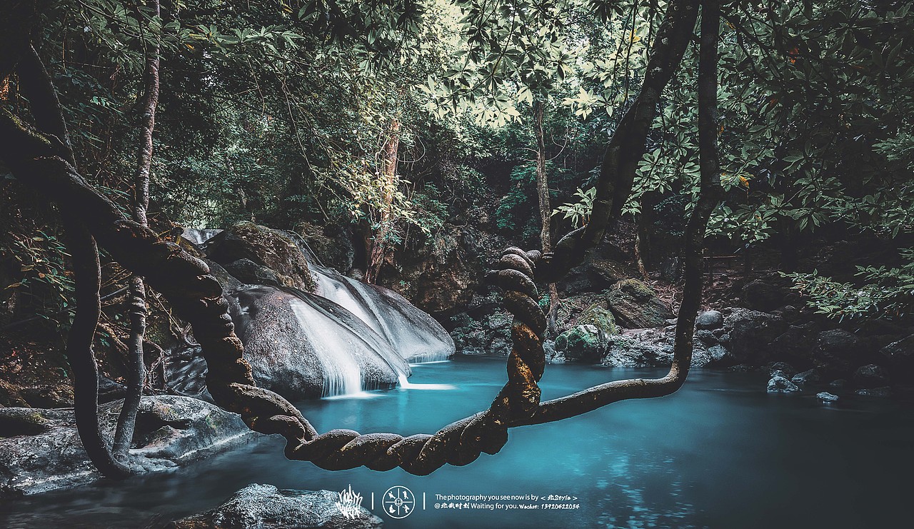 山林隐士/Waterfall