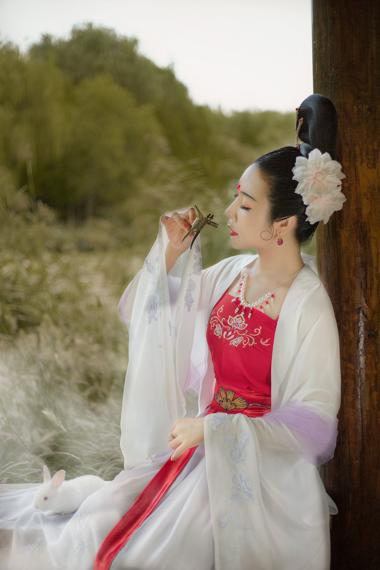 仿83版《西游记》里那位紫纱飘飘的嫦娥仙子（图ZMTc3MjA1MzI0） - 人像摄影 - 站酷设计师眞眞同学原创素材 - 站酷ZCOOL