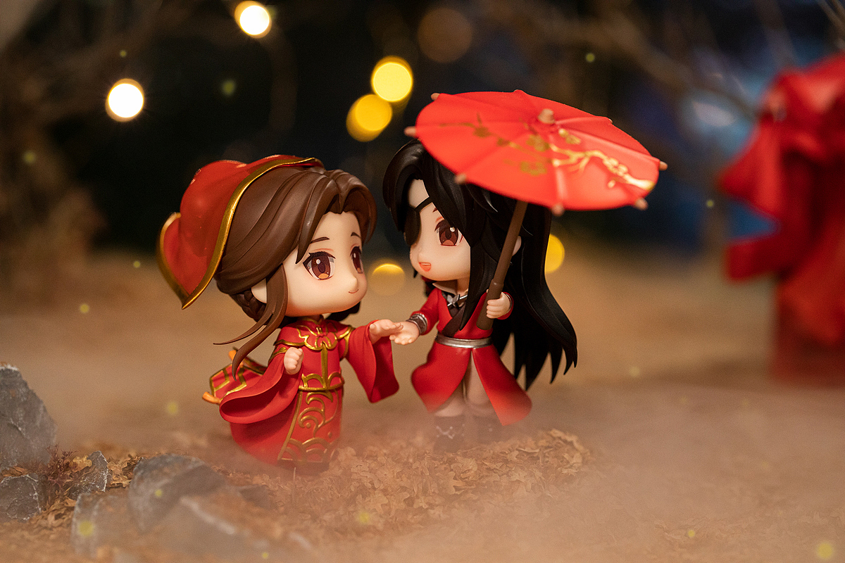【天官赐福】花城 & 谢怜 q版手办