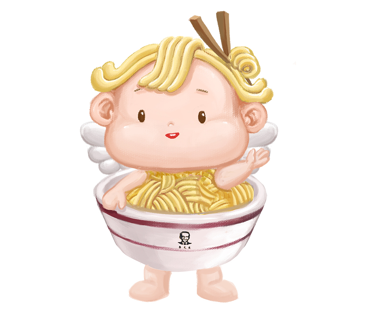 李先生牛肉面吉祥物设计