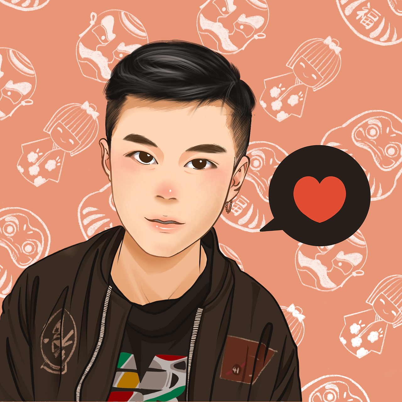 【同一人物的头像多风格设计】