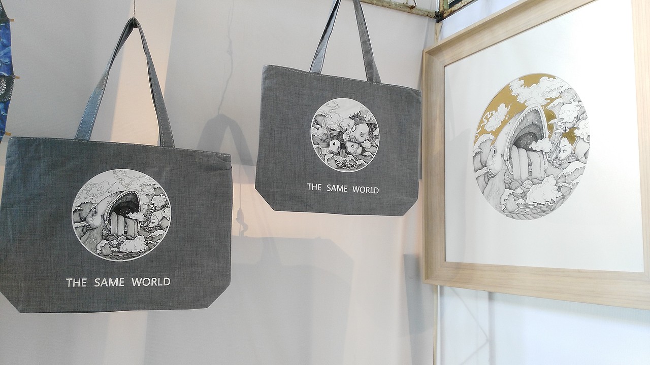 THE SAME WOLRD（图ZNTA1NDU5NjA=） - 商业插画 - 站酷设计师条子TOT原创素材 - 站酷ZCOOL