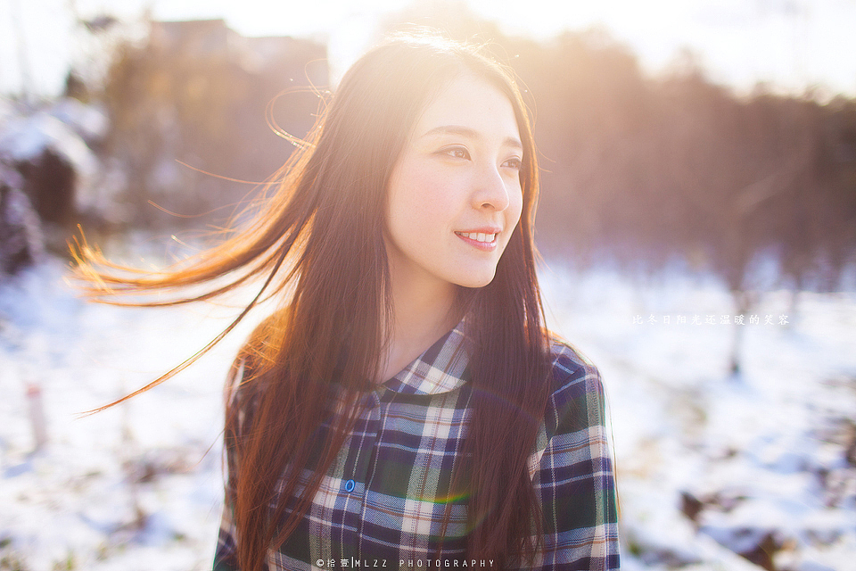 冬雪·比冬日阳光还温暖的笑容（图ZMTMwODM4NDQ=） - 人像摄影 - 站酷设计师摄影师拾壹原创素材 - 站酷ZCOOL