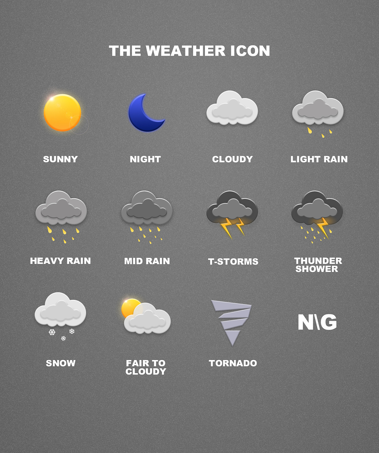 Weather Icons For Desktop