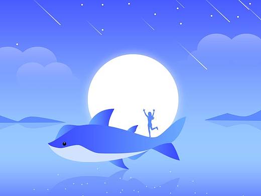 鲸与自然（个人主页-ZMzM4MTI2ODA=） - 创作习作 - 站酷设计师Joy_zcc原创素材 - 站酷ZCOOL