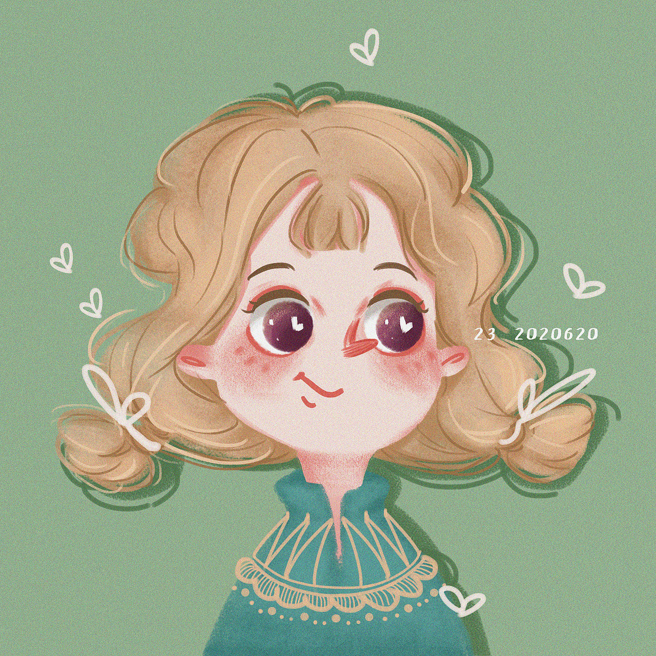 画画我身边的人-头像插画设计