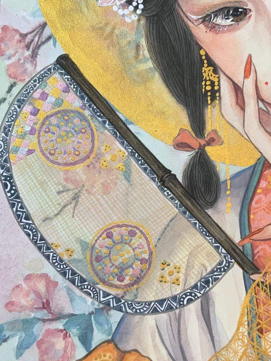 《海棠·花神》—秦若兰～（图ZMzQ4ODY2NzEy） - 艺术插画 - 站酷设计师達人原创素材 - 站酷ZCOOL