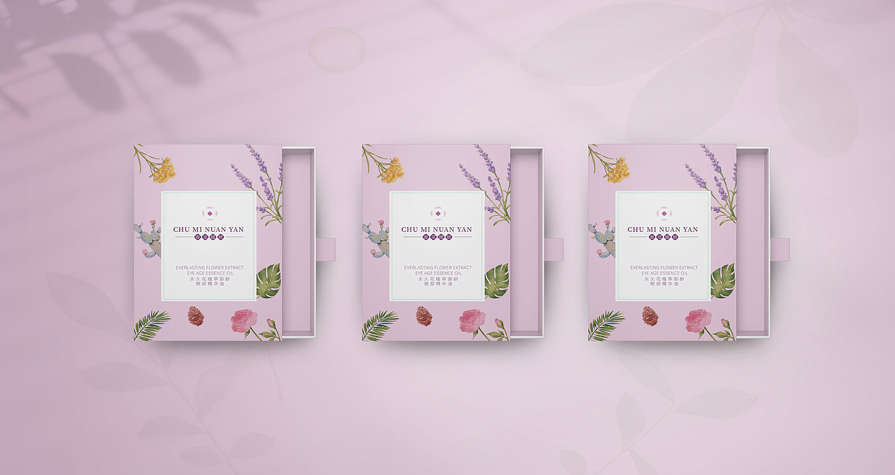 春觅暖妍-插画包装设计