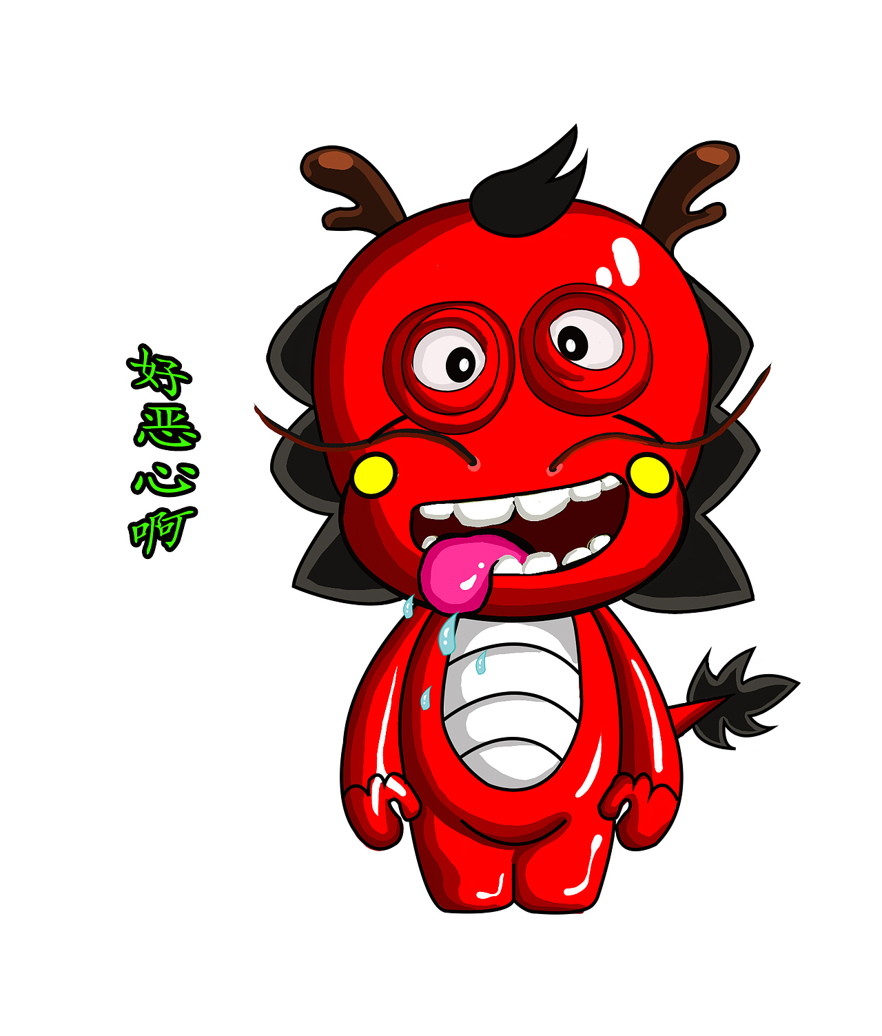龙宝第二系列（图ZMTkyNDEzMDA=） - 单幅漫画 - 站酷设计师刘建超原创素材 - 站酷ZCOOL