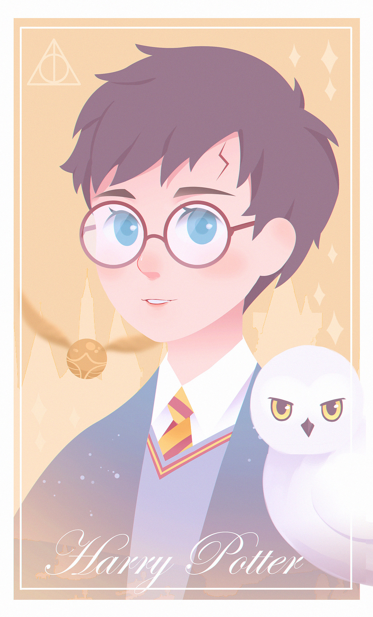 哈利波特（图ZMzEzNjc1ODU2） - 创作习作 - 站酷设计师图南也原创素材 - 站酷ZCOOL