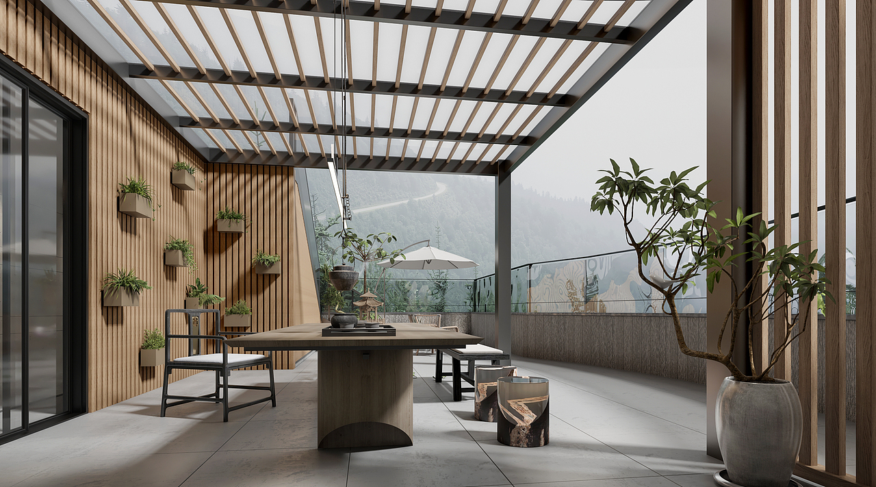 壹创设计 |广州张宅别墅（图ZMjg0NTU3NDA4） - 建筑设计 - 站酷设计师壹创设计A原创素材 - 站酷ZCOOL