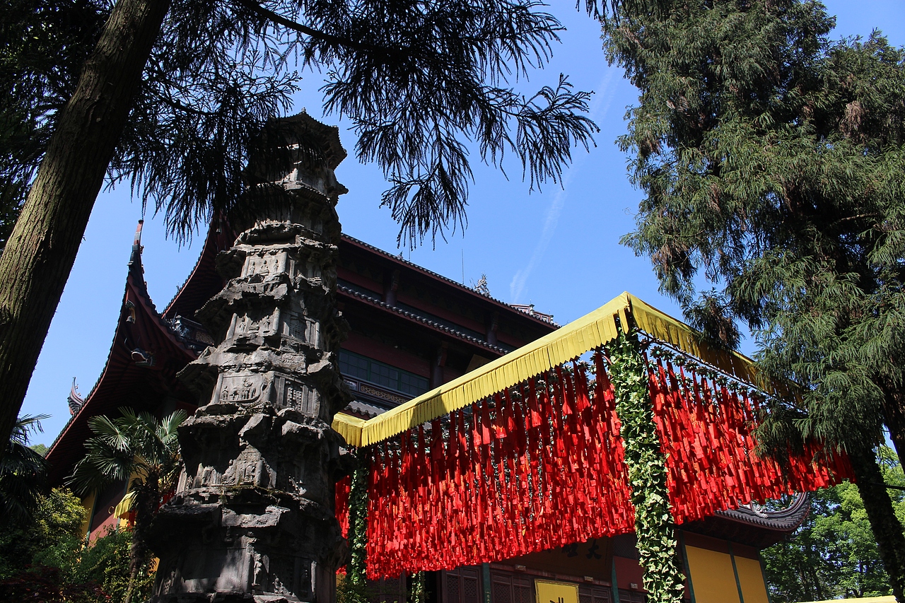 去年的杭州灵隐寺（图ZMjA4NzQyMzgw） - 环境/建筑摄影 - 站酷设计师zxrhandsome原创素材 - 站酷ZCOOL
