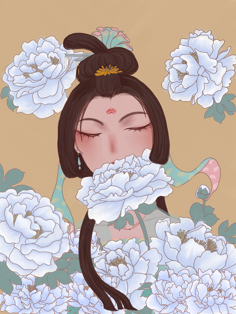 国风（图ZMTc4OTgyNjM2） - 艺术插画 - 站酷设计师随心所悆原创素材 - 站酷ZCOOL