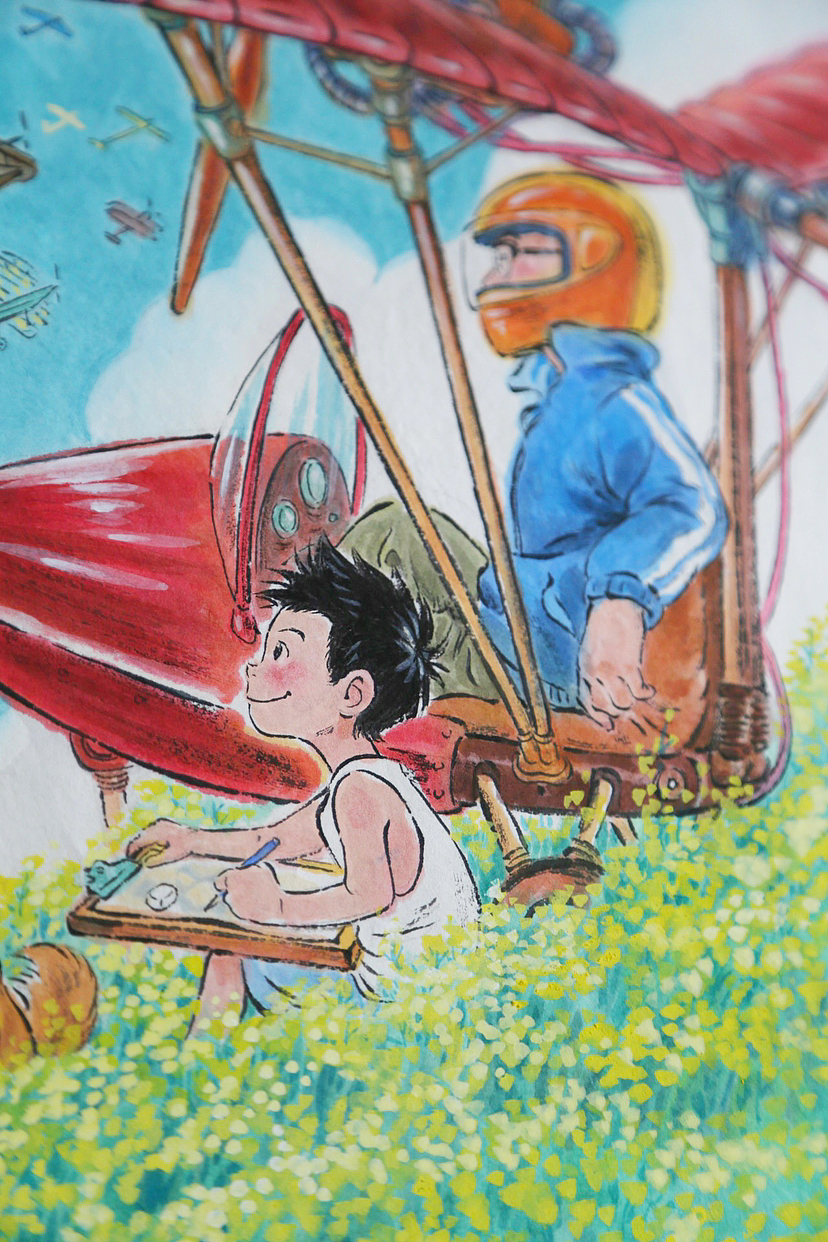 揭秘:从线稿到色稿,手绘原稿创作大公开