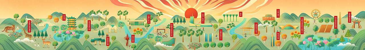 合肥地标（图ZMjY4MTY3MjI0） - 创作习作 - 站酷设计师李艾小白原创素材 - 站酷ZCOOL