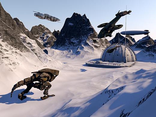 C4D场景建模练习