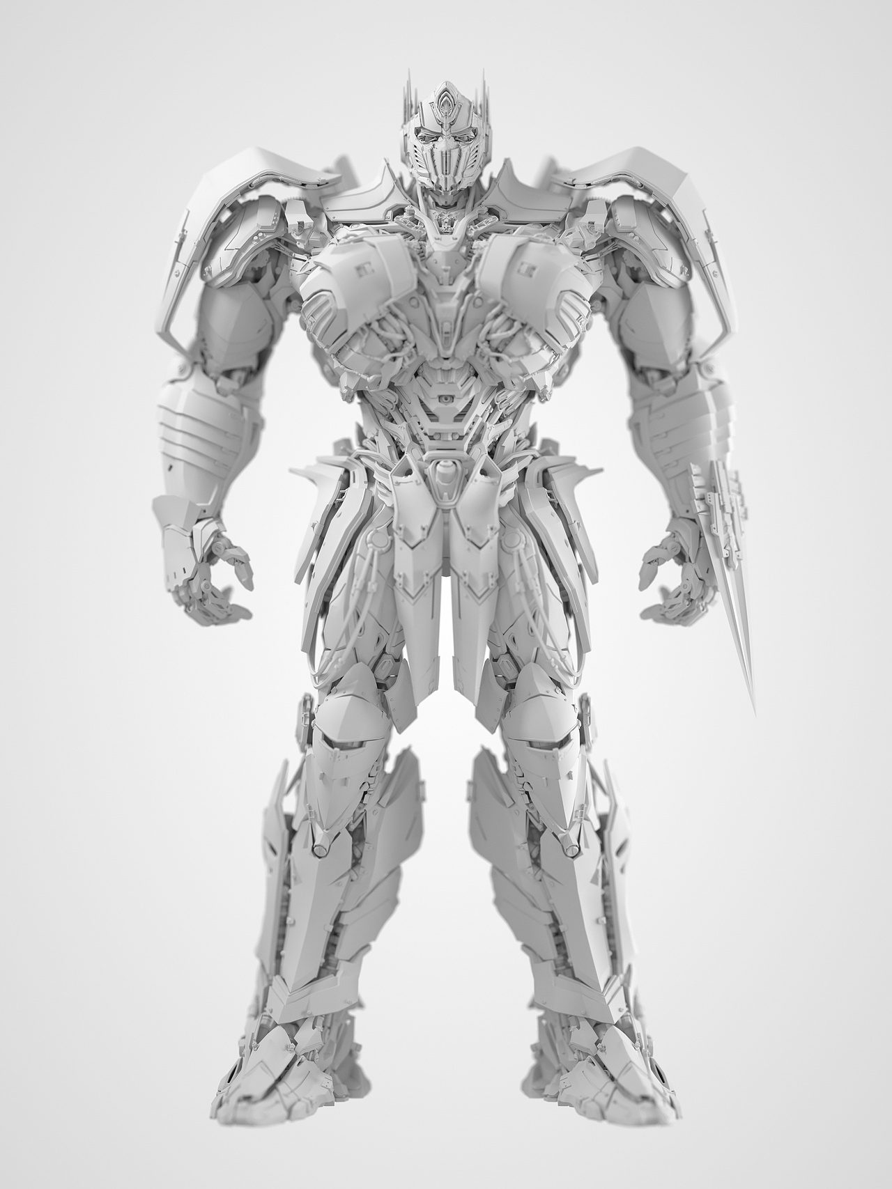 Keyshot Rendering·擎天柱