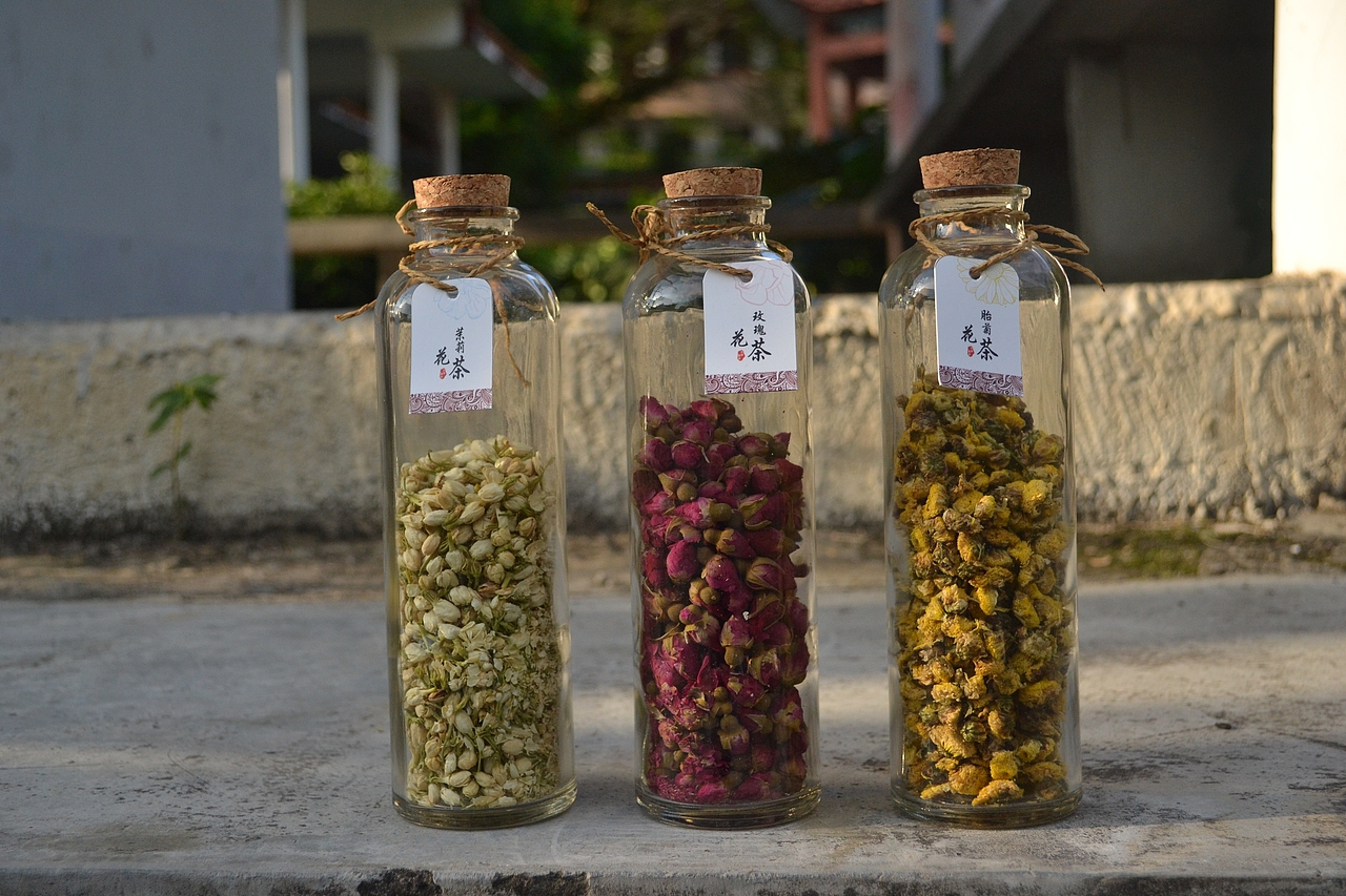 茶颜叶色之花茶包装设计（图ZNTIyMTAwNDg=） - 包装 - 站酷设计师是阿离吖原创素材 - 站酷ZCOOL