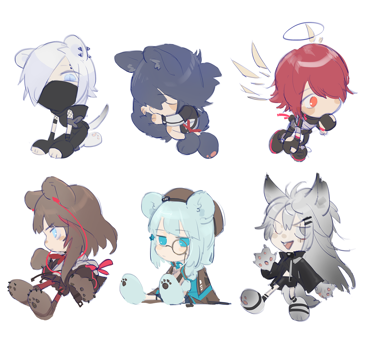 Q版（图ZMTgyNTYzNzQw） - 其他动漫 - 站酷设计师屁柚原创素材 - 站酷ZCOOL