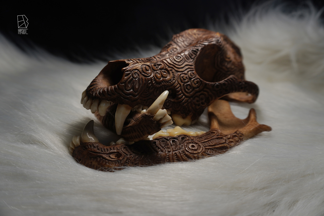 牛头雕刻,维京图腾