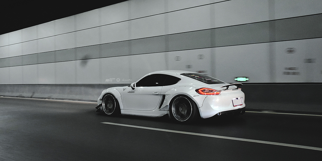 MByte Art Studio Porsche Cayman Widebodykit Design