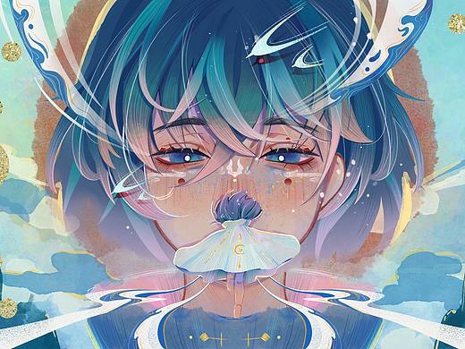 春日幻想續(xù)（個(gè)人主頁-ZNTYwODUzNDg=） - 創(chuàng)作習(xí)作 - 站酷設(shè)計(jì)師小太陽222原創(chuàng)素材 - 站酷ZCOOL