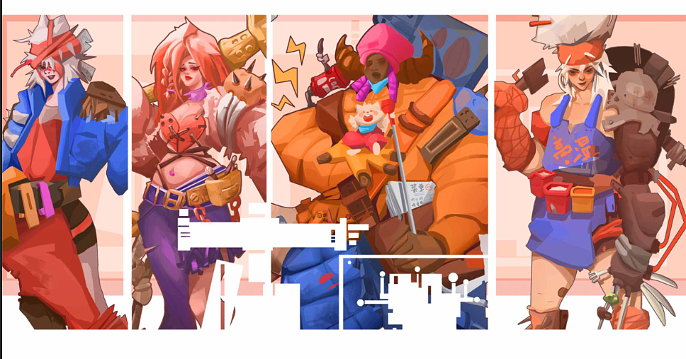 《1234大饭店》大饭店（图ZMjY1MjEwNDQw） - 创作习作 - 站酷设计师画画中的大毛原创素材 - 站酷ZCOOL