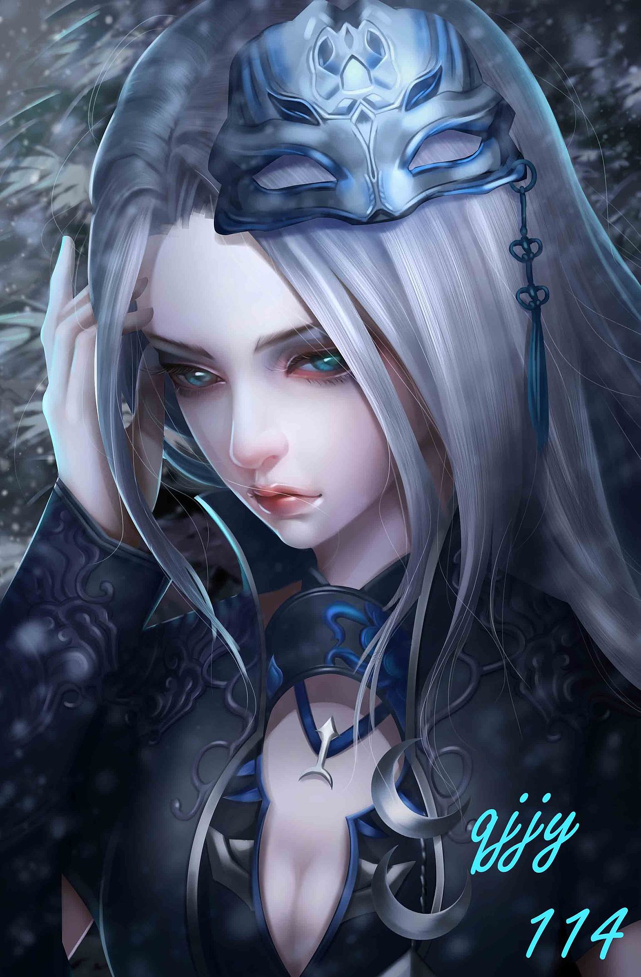 第一个半原创头像，剑三炮姐（图ZMjk0NTExNDQ=） - 商业插画 - 站酷设计师qjjy117原创素材 - 站酷ZCOOL