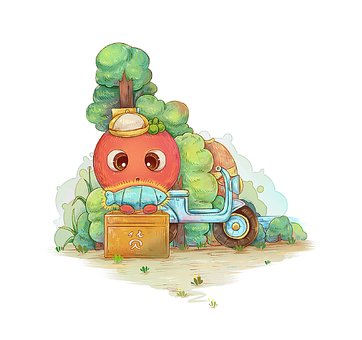 儿童绘本小番茄IP