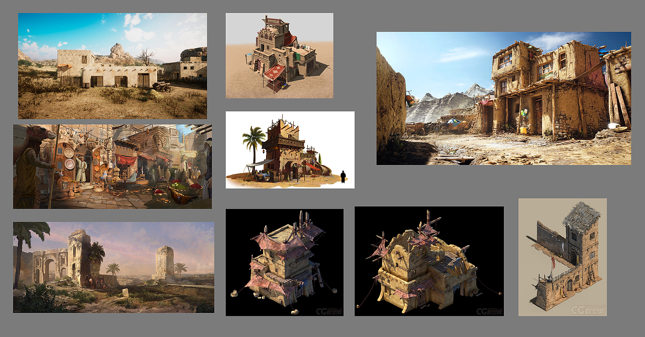 MiddleEast（UE4）（图ZMjEyNzUzNzI0） - 场景 - 站酷设计师TendernessHy原创素材 - 站酷ZCOOL