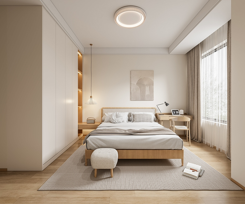 原木风效果图（图ZMzY5Njk1ODM2） - 家装设计 - 站酷设计师家装工装效果图邓原创素材 - 站酷ZCOOL